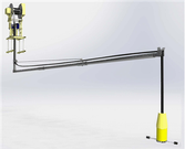 Ротарная машына для ачысткі бункераў